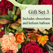 Design Your Own Vase Arrangement, Chocolates &amp; Balloon