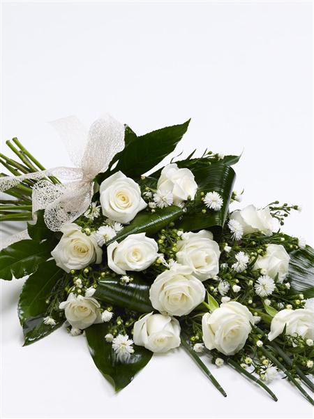 Classic White Roses Sheaf Classic White Roses Sheaf